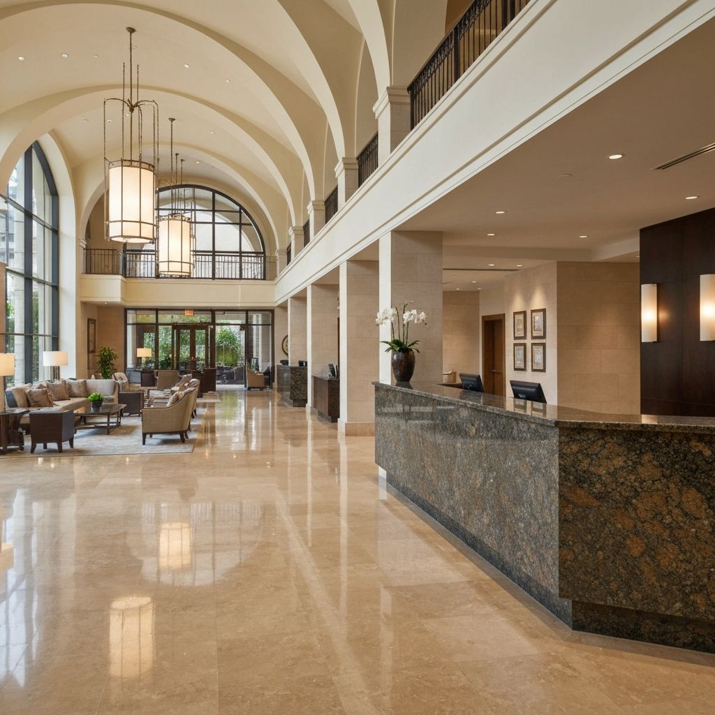 The Ritz Hotel Lobby
