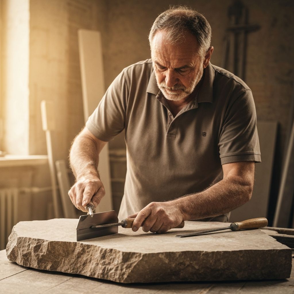 Stone fabrication workshop
